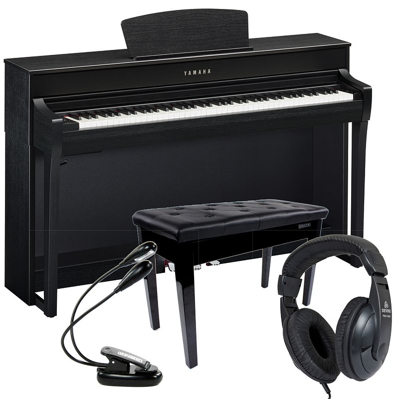 Foto van Yamaha clavinova clp-735b complete bundel