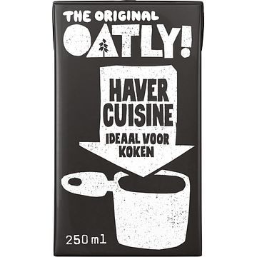 Foto van 2 voor € 3,25 | oatly the original haver cuisine 250ml aanbieding bij jumbo