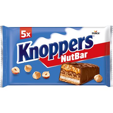 Foto van Knoppers nutbar 5 x 40g bij jumbo