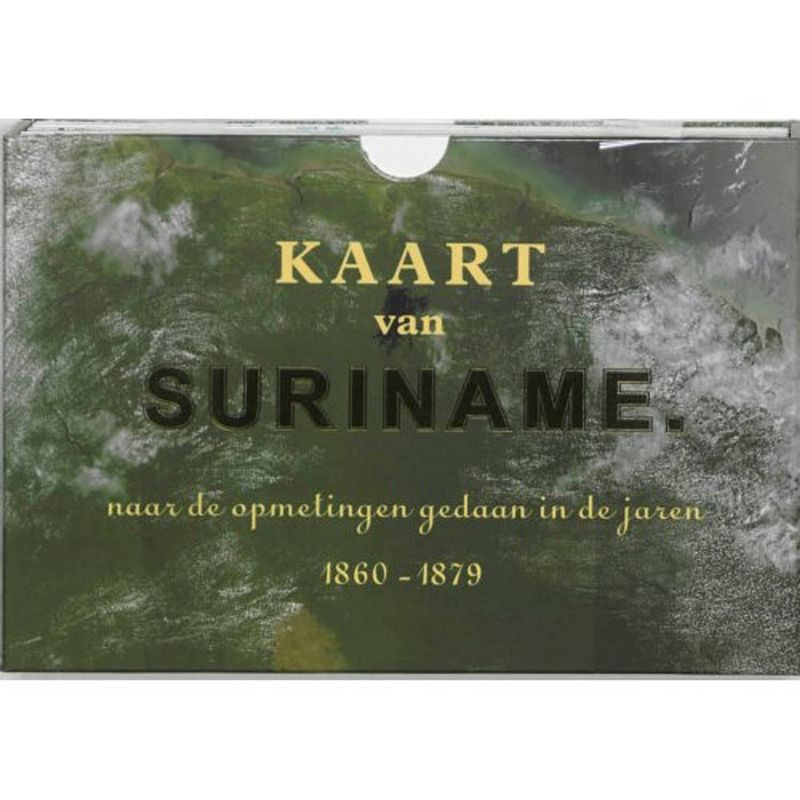 Foto van Kaart van suriname / facsimile editie