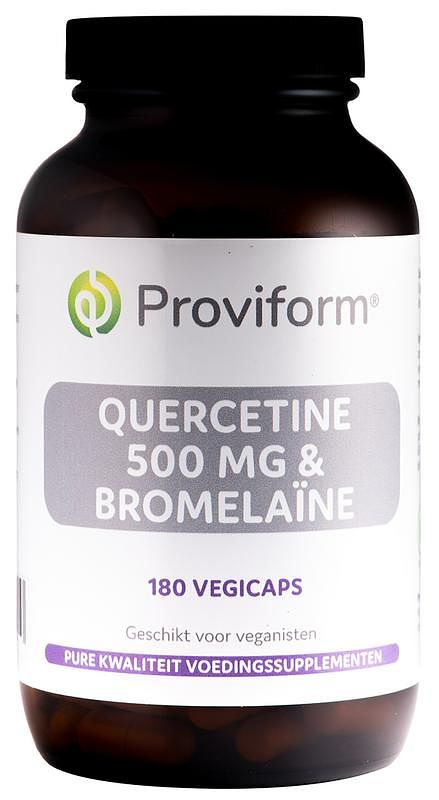 Foto van Proviform quercetine 500 mg & bromelaïne