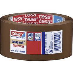 Foto van Tesa universal 04024-00237-04 pakband tesapack 4024 bruin (l x b) 66 m x 50 mm 1 stuk(s)