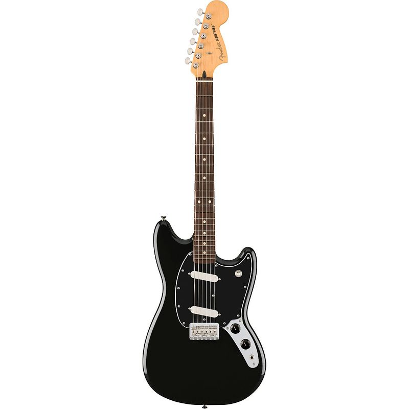 Foto van Fender player ii mustang rw black elektrische gitaar