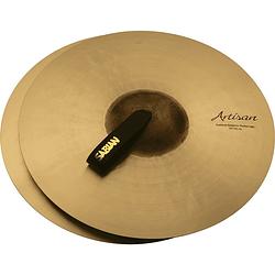 Foto van Sabian artisan traditional symphonic medium light 17 inch orkestrale bekkens