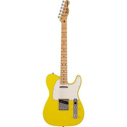 Foto van Fender made in japan international color telecaster mn monaco yellow limited edition elektrische gitaar met gigbag