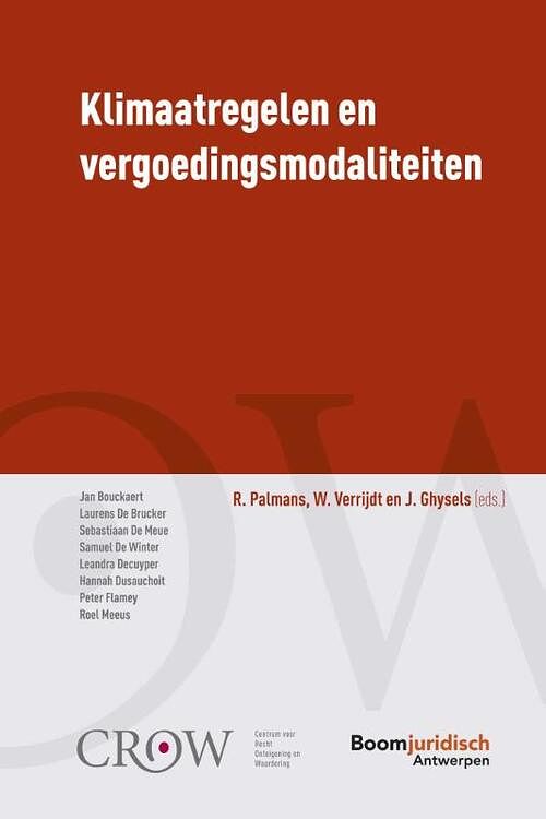 Foto van Klimaatregelen en vergoedingsmodaliteiten - paperback (9789464511130)