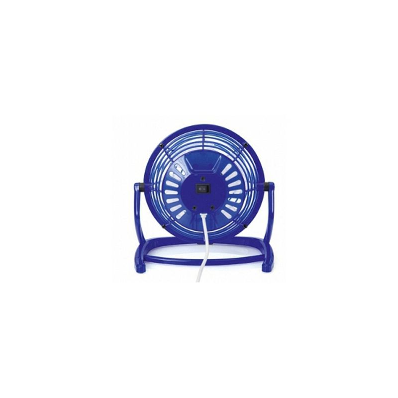 Foto van Blauwe usb mini ventilator - ventilatoren