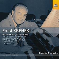 Foto van Ernst krenek: piano music, volume 2 - cd (5060113443991)