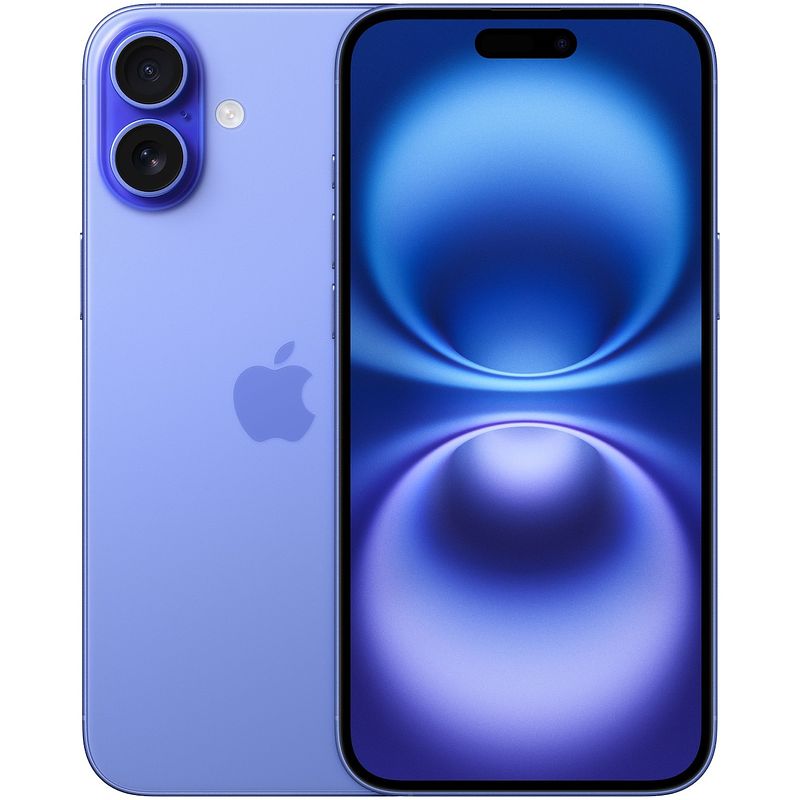 Foto van Apple iphone 16 plus 512gb smartphone blauw