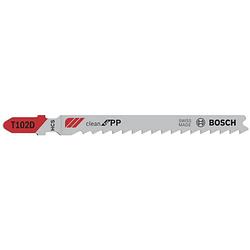 Foto van Bosch accessories 2608667443 decoupeerzaagblad t 102 d, clean for wood, verpakking van 3 stuks 3 stuk(s)