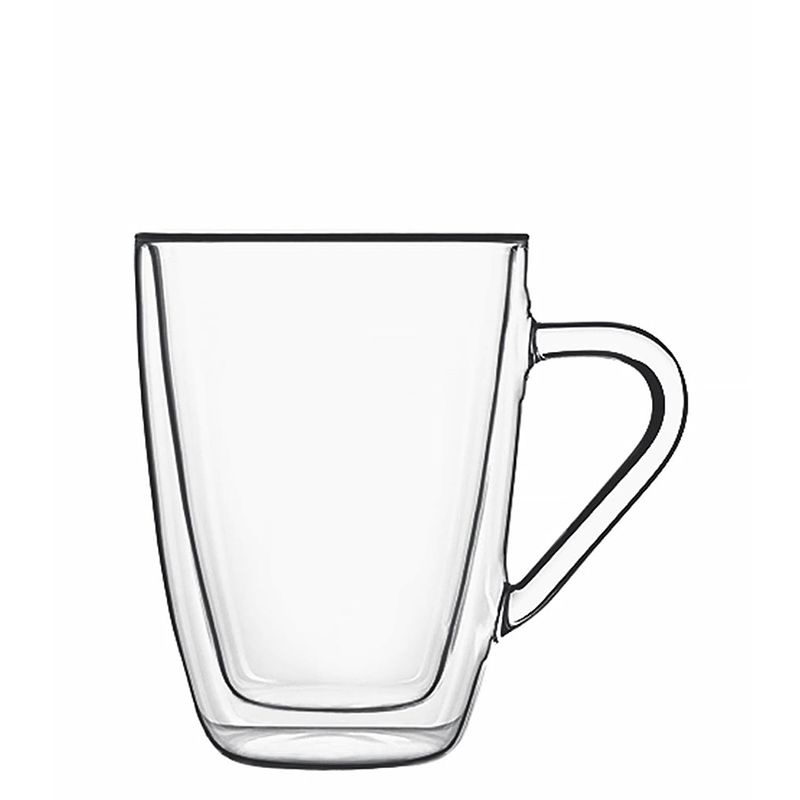 Foto van Bormioli luigi - dubbelwandig glas drink - 2 mug