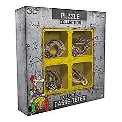 Foto van Eureka 3d puzzle breinbrekerset expert metal 4-delig geel