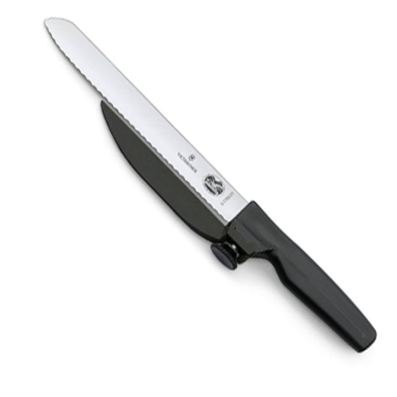 Foto van Victorinox swissclassic dux broodmes en vleesmes - 21cm