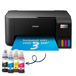 Foto van Epson ecotank et-2810 all-in-one inkjet printer zwart