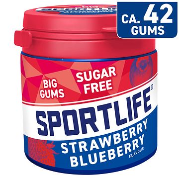 Foto van Sportlife strawberry blueberry flavour sugar free 99g bij jumbo