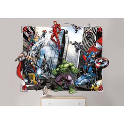 Foto van Behang avengers 3d walltastic 122x152x15 cm