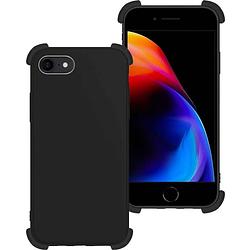 Foto van Basey iphone 8 hoesje siliconen shock proof hoes case cover iphone 8-zwart