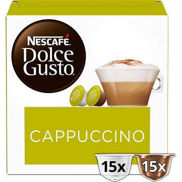 Foto van Nescafe dolce gusto cappuccino capsules 30 koffiecups bij jumbo