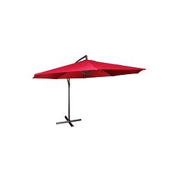 Foto van Feel furniture - toscano - banana parasol - wijn rood