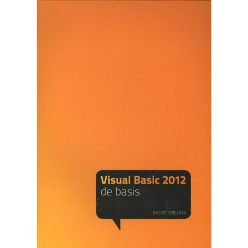 Foto van Visual basic 2012 - de basis