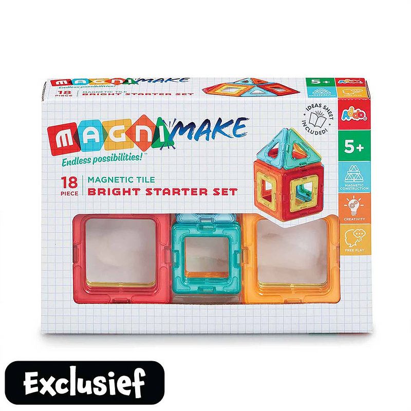 Foto van Magnimake bright starter set