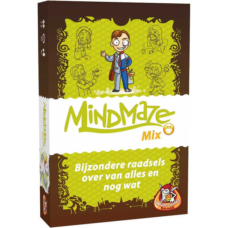 Foto van White goblin games gezelschapsspel mindmaze: mix (nl)