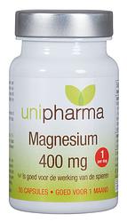 Foto van Unipharma magnesium 400mg capsules
