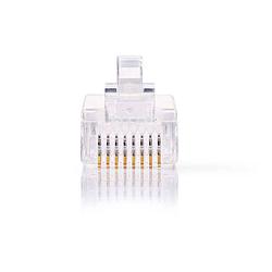 Foto van Nedis rj45-connector - ccgb89300tp - transparant