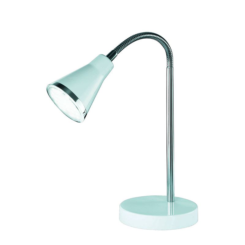 Foto van Moderne tafellamp arras - kunststof - wit