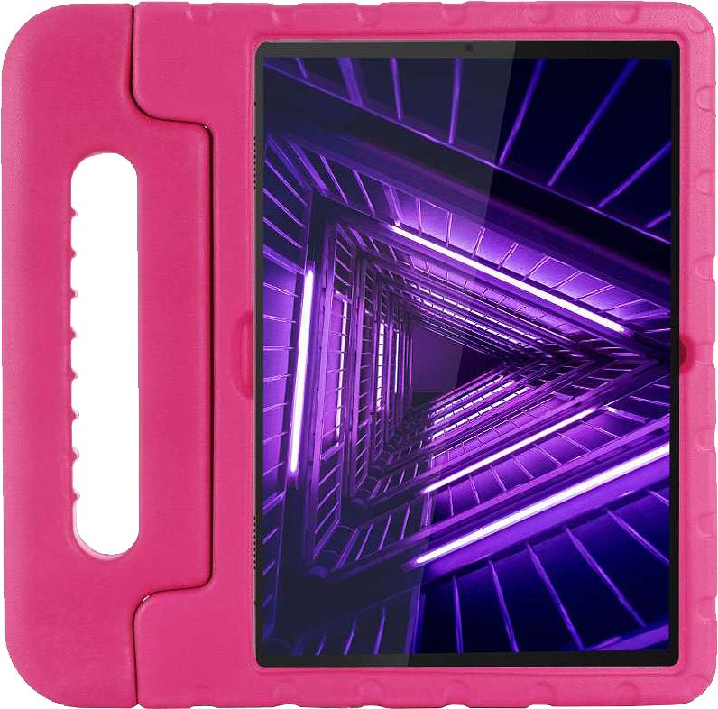 Foto van Just in case kids case lenovo tab m10 hd (2de generatie) cover roze