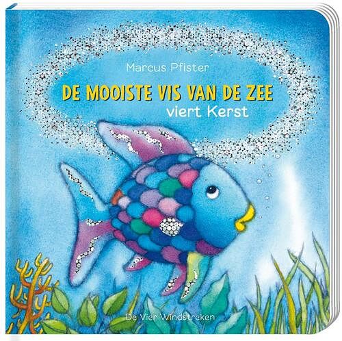 Foto van De mooiste vis van de zee viert kerst - marcus pfister - kartonboekje;kartonboekje (9789051168044)