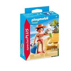 Foto van Playmobil special plus vakantieganger met strandstoel 70300