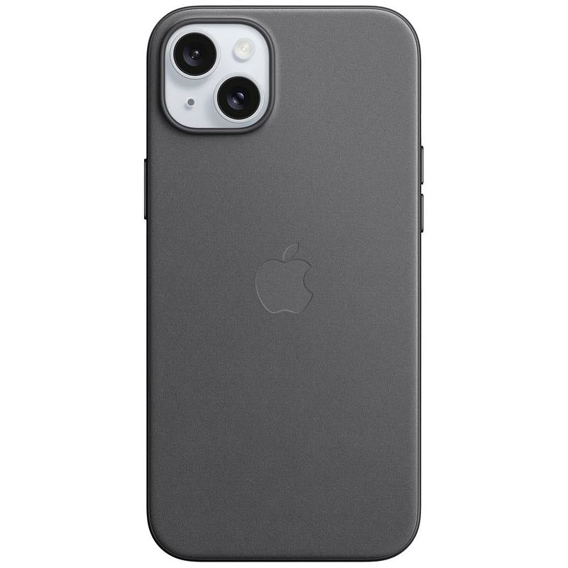 Foto van Apple finewoven case backcover apple iphone 15 zwart