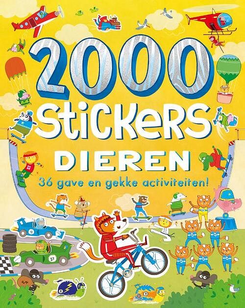 Foto van 2000 stickers dieren - paperback (9781527019706)