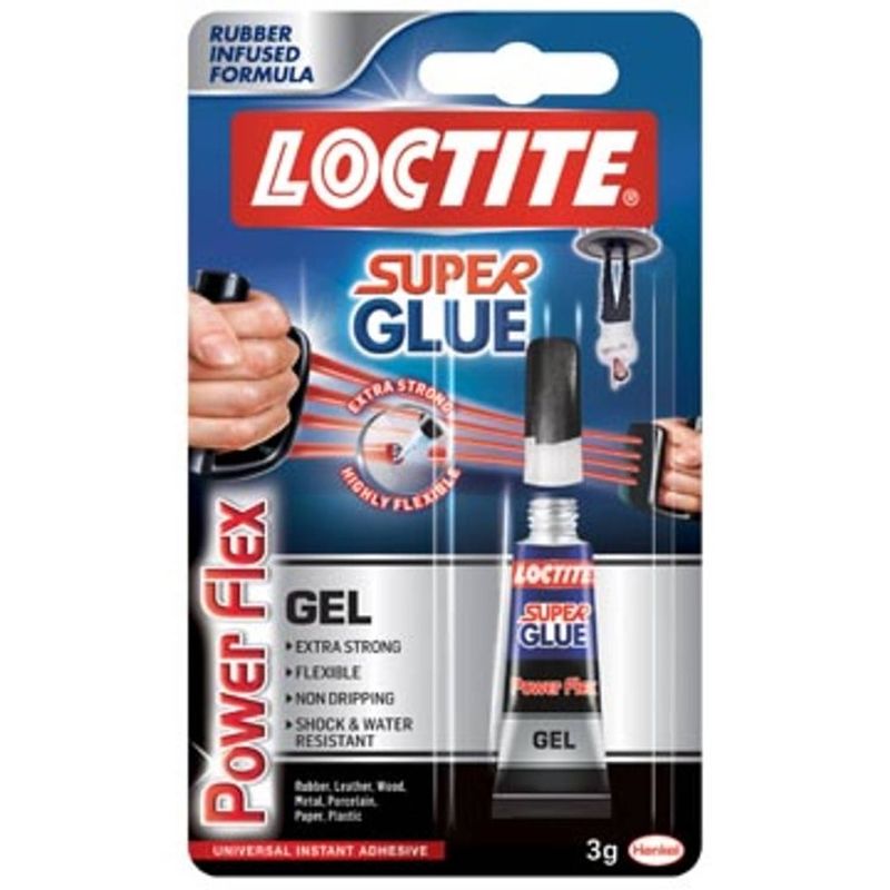 Foto van Loctite secondelijm power flex 3 g