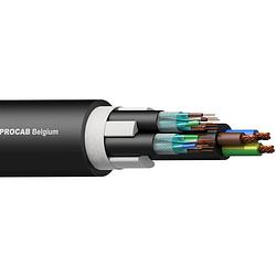 Foto van Procab pnc2527/1 hybride power/netwerk kabel 2x cat7 + 3g2.5 (per meter)