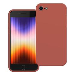 Foto van Just in case premium liquid color tpu case voor apple iphone se 2022 telefoonhoesje rood