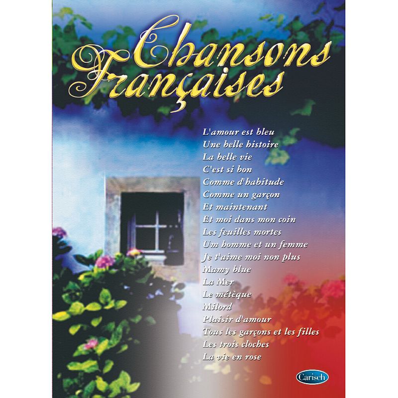 Foto van Hal leonard chansons francaises songboek voor piano, gitaar en zang