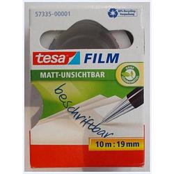 Foto van Tesa 57335-00001-01 tesafilm invisible transparant (l x b) 10 m x 19 mm 1 stuk(s)