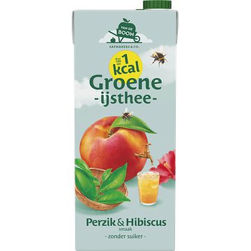 Foto van Van de boom groene thee perzik hibiscus 1, 5l bij jumbo