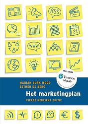 Foto van Het marketingplan, 4e herziene editie met mylab nl - marian burk wood - paperback (9789043041669)