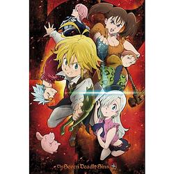 Foto van Abystyle the seven deadly sins characters poster 61x91,5cm