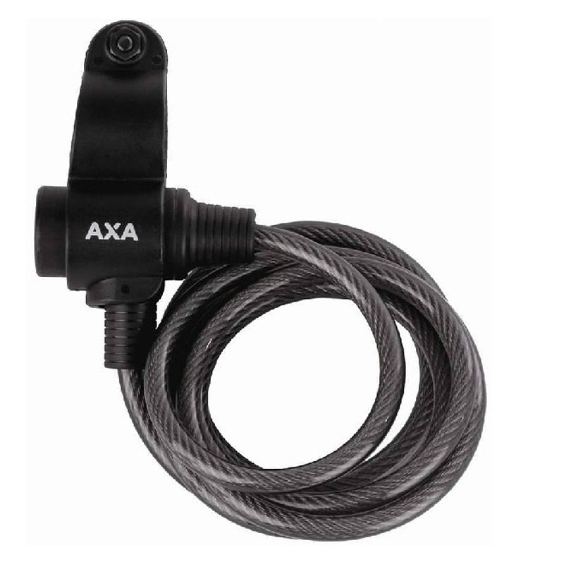 Foto van Axa spiraalslot rigid 1800 x 8 mm smoke