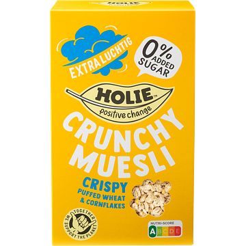 Foto van Holie crunchy muesli crispy 400g bij jumbo