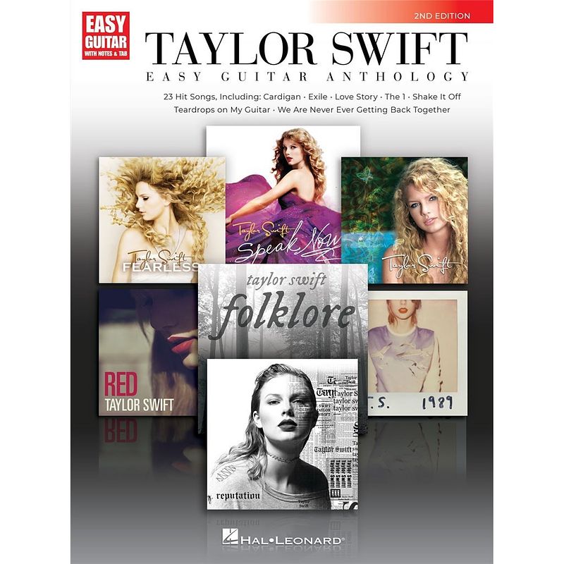 Foto van Hal leonard taylor swift easy guitar anthology songboek voor gitaar