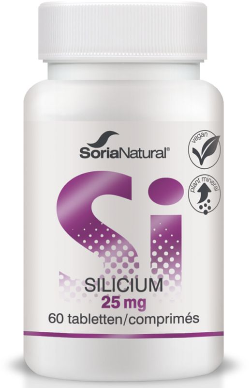 Foto van Soria natural silicium 25mg tabletten