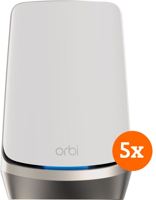 Foto van Netgear orbi rbke963 mesh wifi 6e (5-pack)