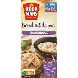 Foto van Koopmans brood uit de pan naanbrood flatbread bakmix bij jumbo