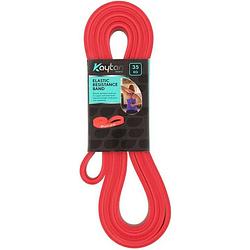 Foto van Weerstandsband 35 kg - kaytan sports weerstandsbanden - fitness elastiek - gymnastiek band - resistance band - rood