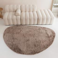 Foto van Vloerkleed comfy stone taupe - grandstone - 110x160 cm - dekbed-discounter.nl